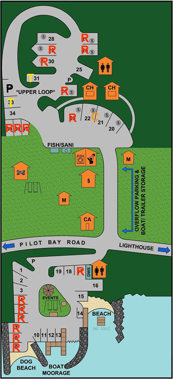 Soul’s Paradise Camping Map