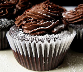 Triple chocolate fudge